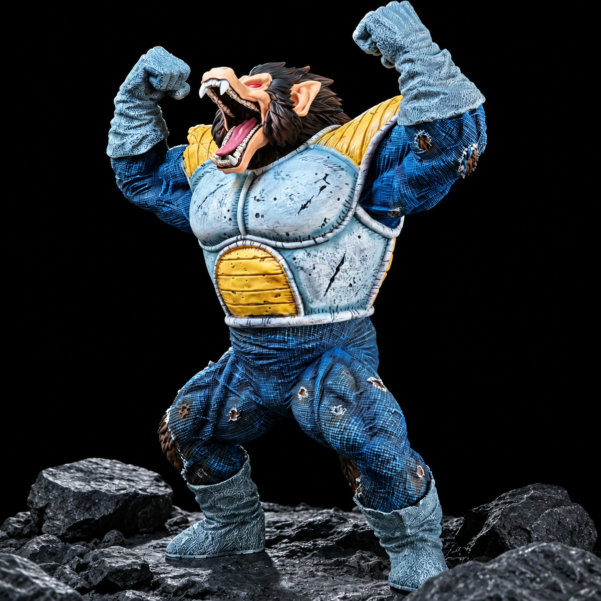 Figurine Vegeta Oozaru de Dragon Ball, sculpture de collection