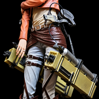 Détail de l'équipement tridimensionnel de la figurine Annie