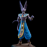 Vue complète de Beerus dans sa tenue de Dieu de la Destruction