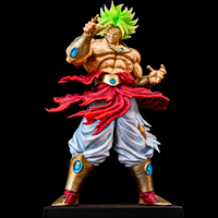 Figurine Broly Super Saiyan Légendaire en vue complète avec socle