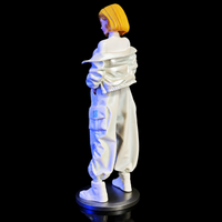 Vue trois-quarts arrière de la figurine C-18