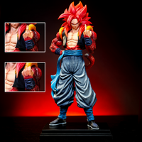 Figurine Gogeta Super Saiyan 4 avec différentes positions de main