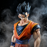 Vue rapprochée du visage et du buste de Gohan Ultime
