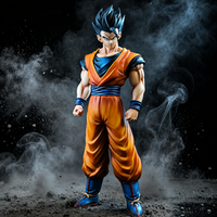 Vue frontale complète de la figurine Gohan Ultime