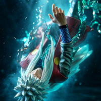 Vue alternative de la figurine Jiraiya La Fin du Héros