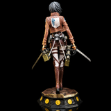 ue arrière de Mikasa avec emblème du Bataillon d'exploration et équipement tridimensionnel