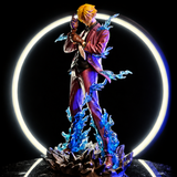Vue trois-quarts de la figurine Sanji Onigashima