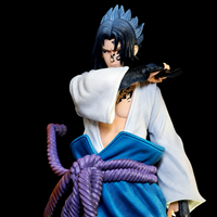 Gros plan du visage de Sasuke et de la Marque Maudite